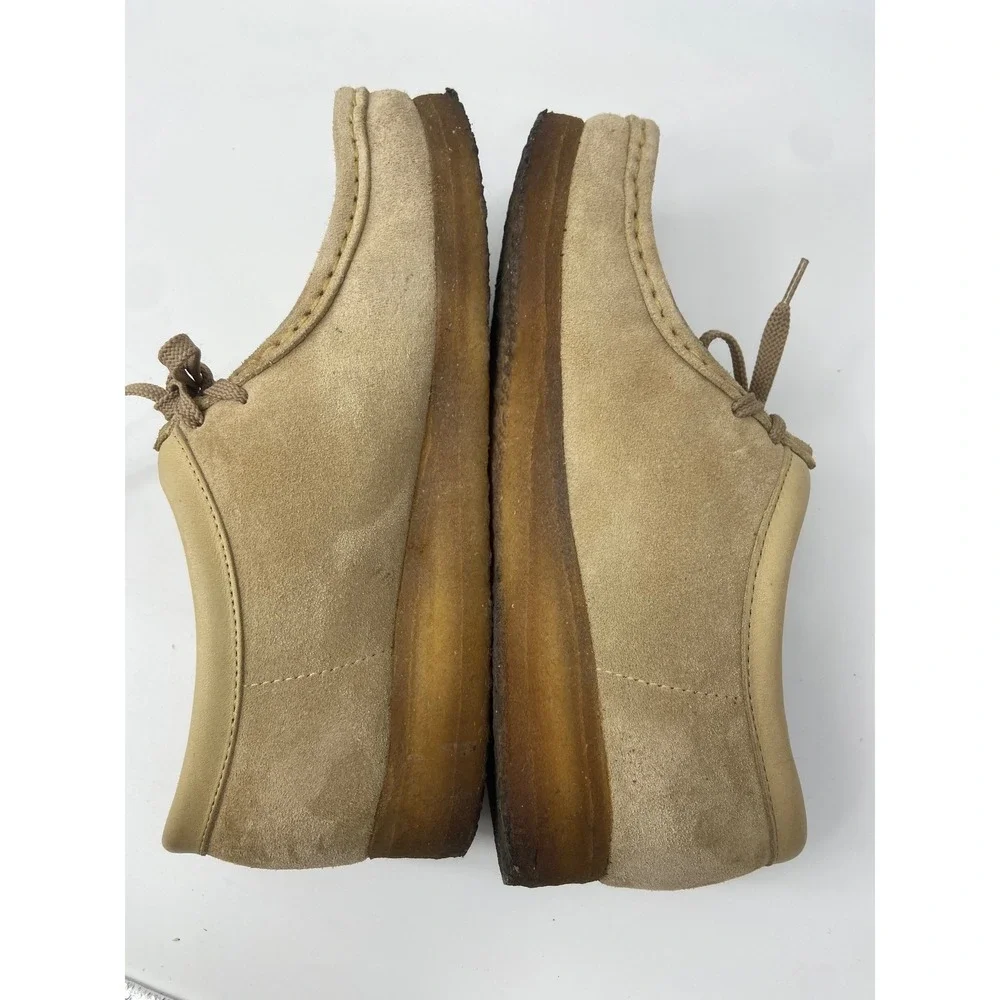 Clarks Wallabee Shoes Men 7 Maple Suede Original Classic Moccasin Casual Hip Hop